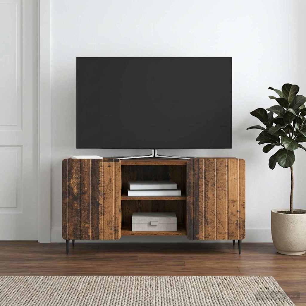 TV szekrény Antik Fa 102 x 34,5 x 52 cm Szerelt Fa