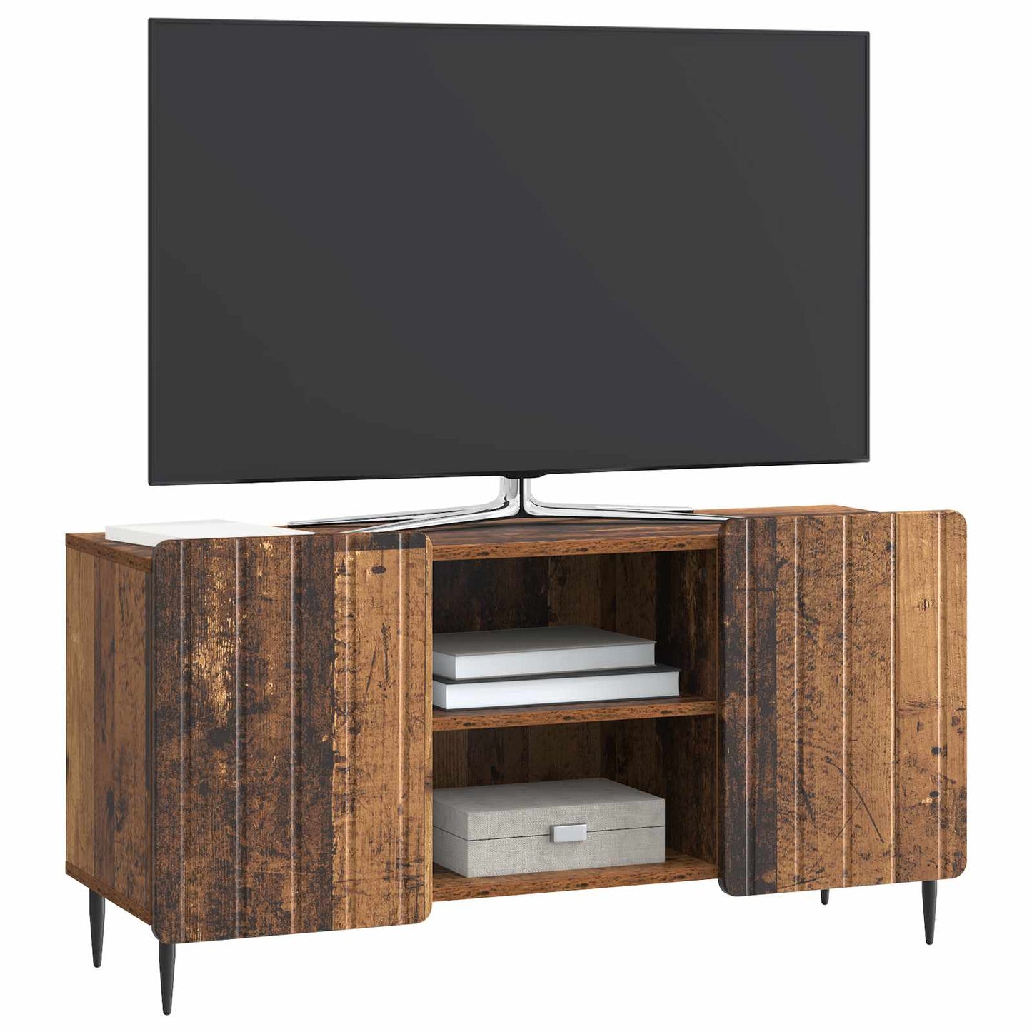 TV szekrény Antik Fa 102 x 34,5 x 52 cm Szerelt Fa