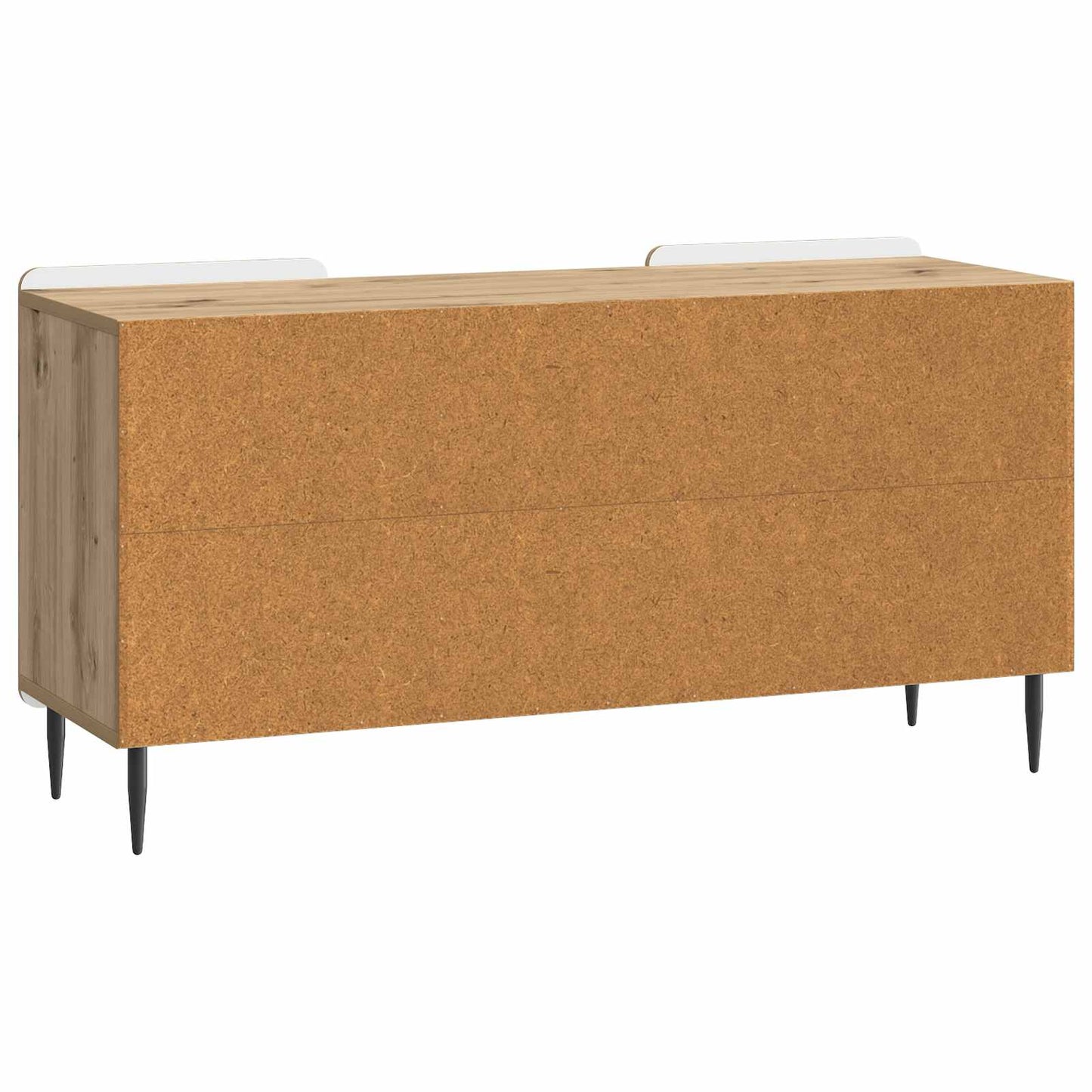 TV szekrény 102 x 34,5 x 52 cm Kézműves Tölgy Szerelt Fa