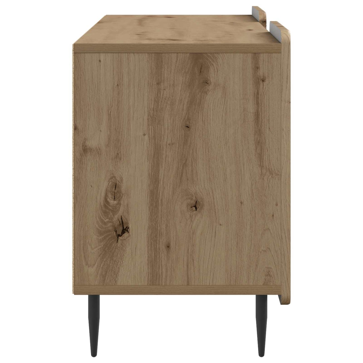 TV szekrény 102 x 34,5 x 52 cm Kézműves Tölgy Szerelt Fa
