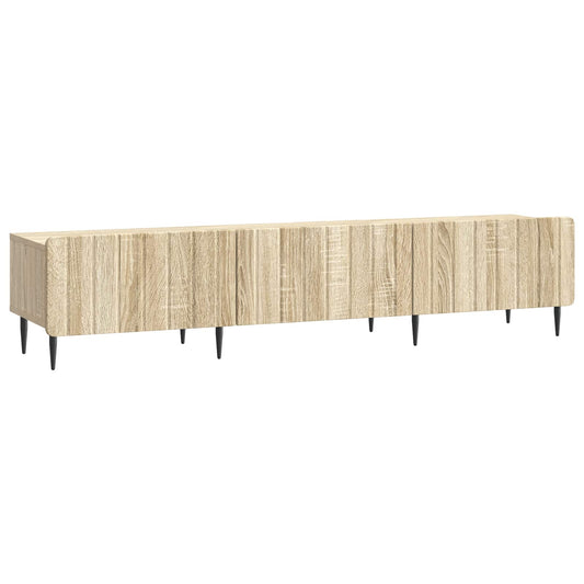 TV szekrény fiókkal Sonoma Tölgy 147 x 34,5 x 32 cm Szerelt Fa