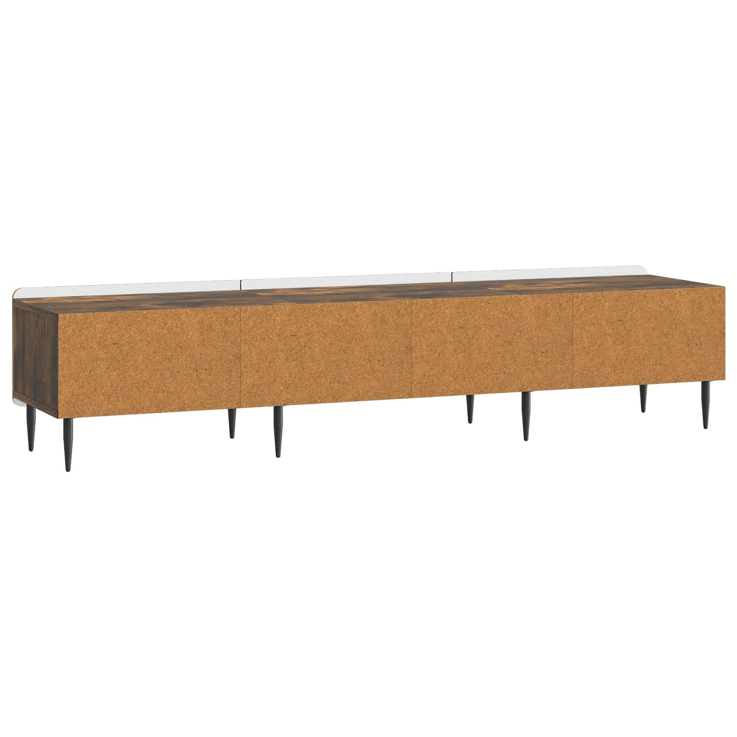 TV szekrény fiókkal Füstös Tölgy 147 x 34,5 x 32 cm Szerelt Fa