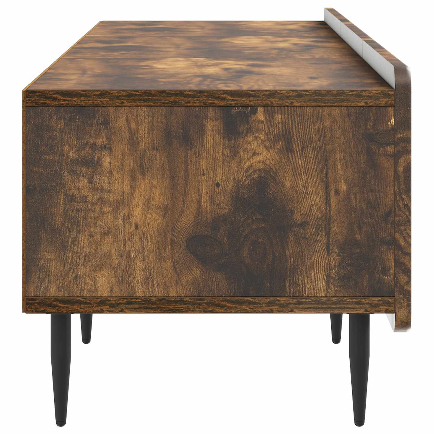 TV szekrény fiókkal Füstös Tölgy 147 x 34,5 x 32 cm Szerelt Fa