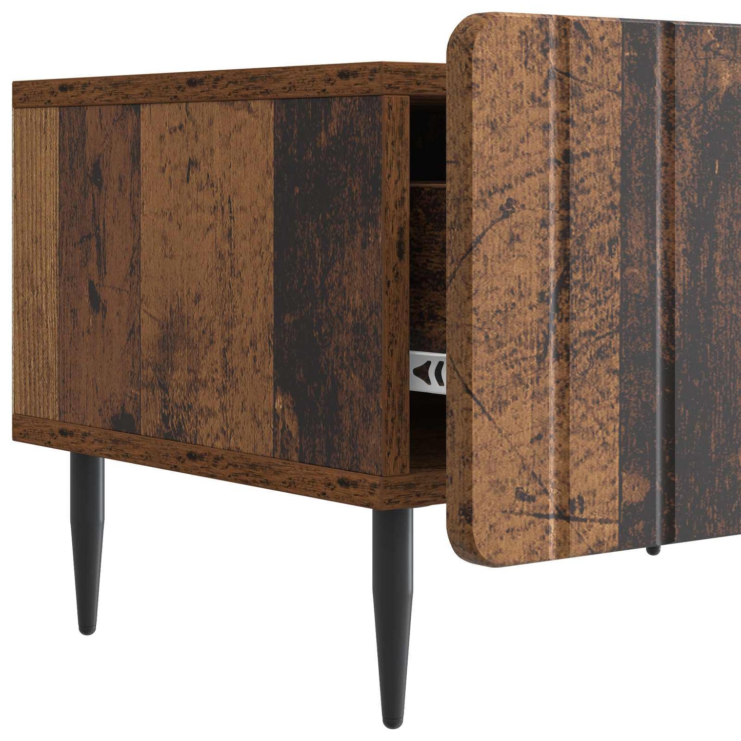 TV szekrény fiókkal Antik Fa 147 x 34,5 x 32 cm Szerelt Fa