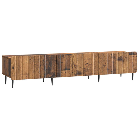 TV szekrény fiókkal Antik Fa 147 x 34,5 x 32 cm Szerelt Fa