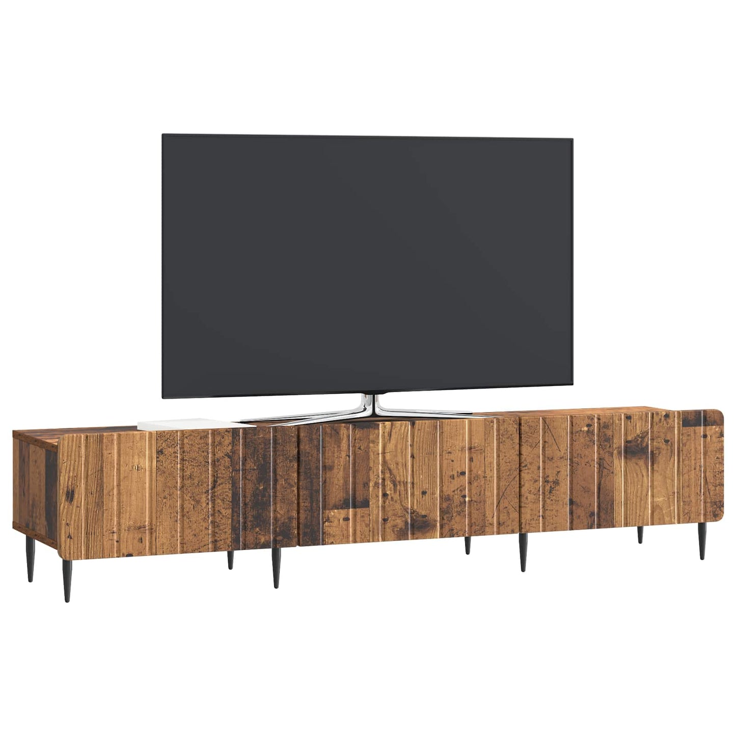 TV szekrény fiókkal Antik Fa 147 x 34,5 x 32 cm Szerelt Fa