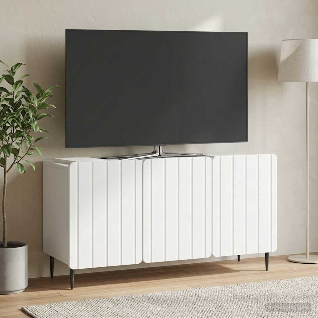 TV szekrény Fehér 99 x 34,5 x 52 cm Szerelt Fa