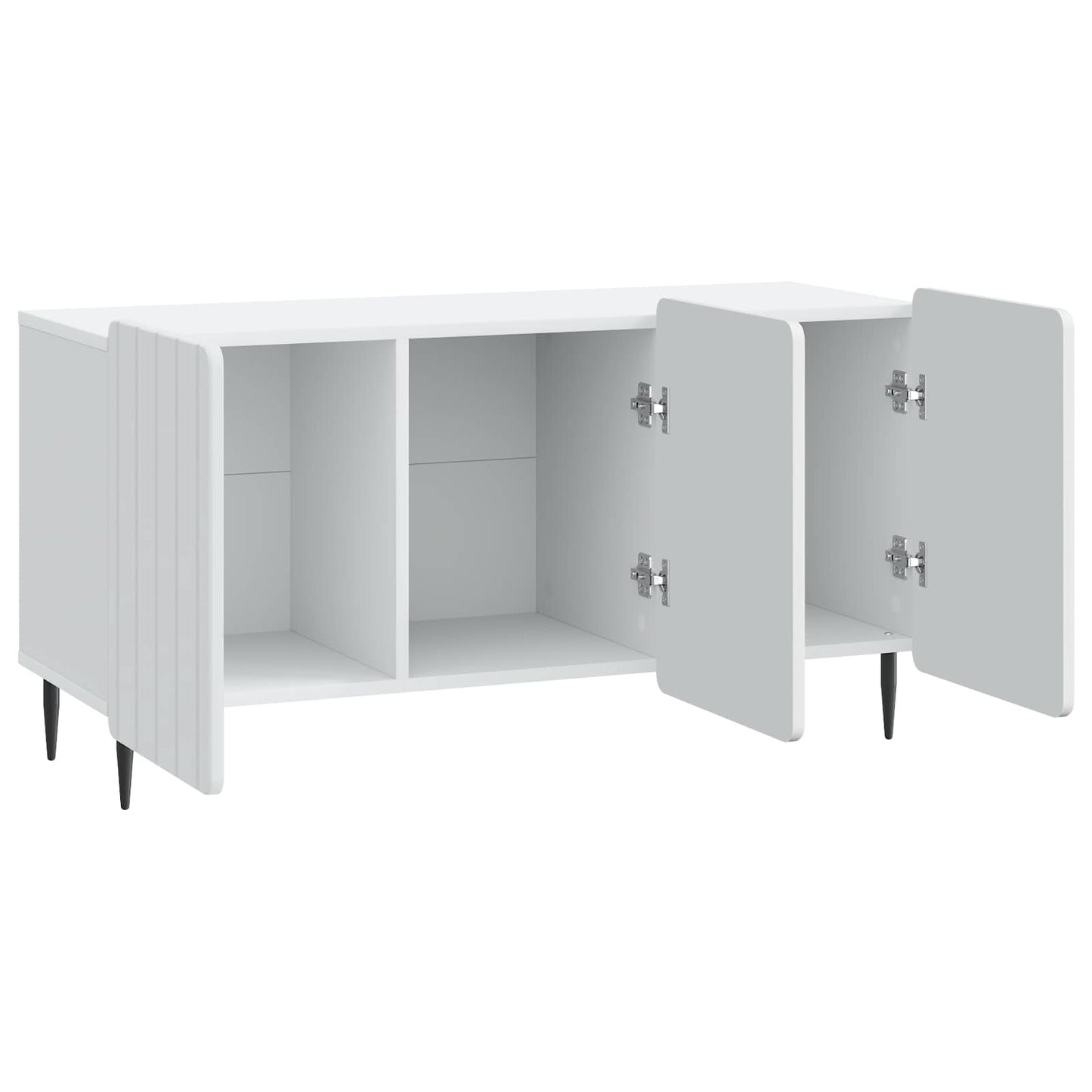 TV szekrény Fehér 99 x 34,5 x 52 cm Szerelt Fa