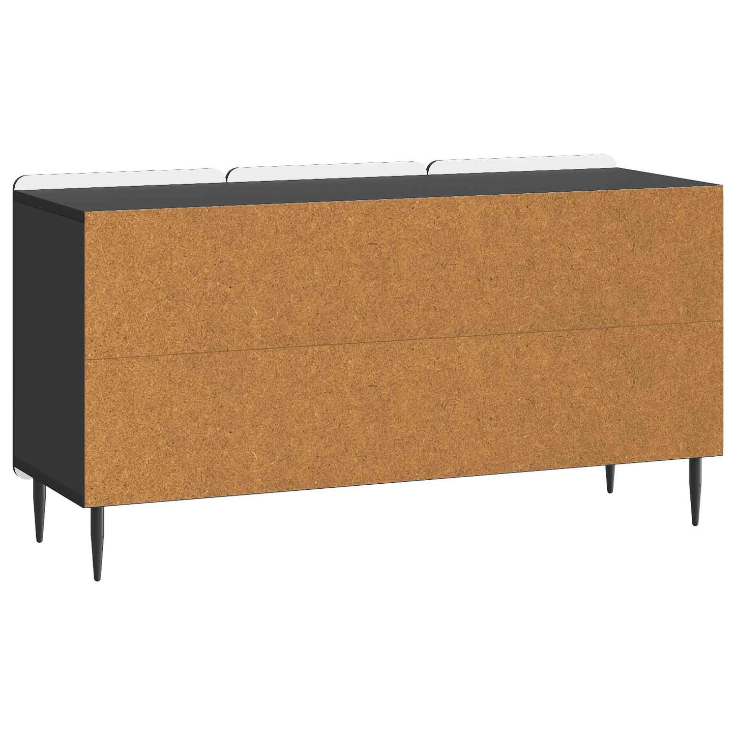 TV szekrény Fekete 99 x 34,5 x 52 cm Szerelt Fa