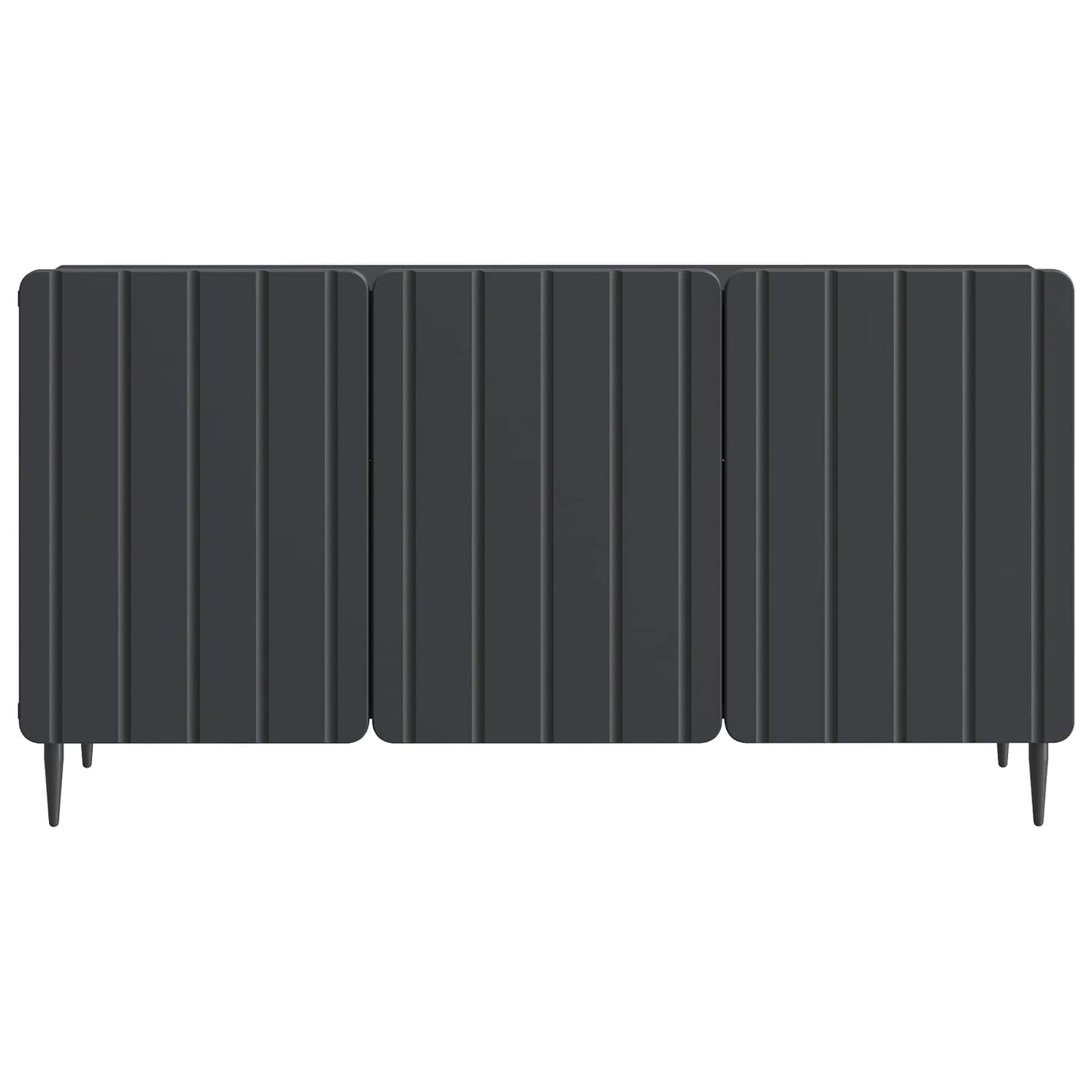TV szekrény Fekete 99 x 34,5 x 52 cm Szerelt Fa