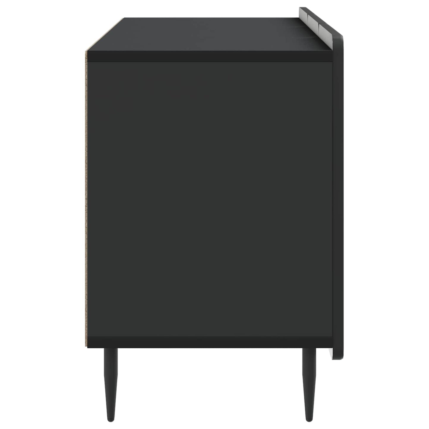 TV szekrény Fekete 99 x 34,5 x 52 cm Szerelt Fa