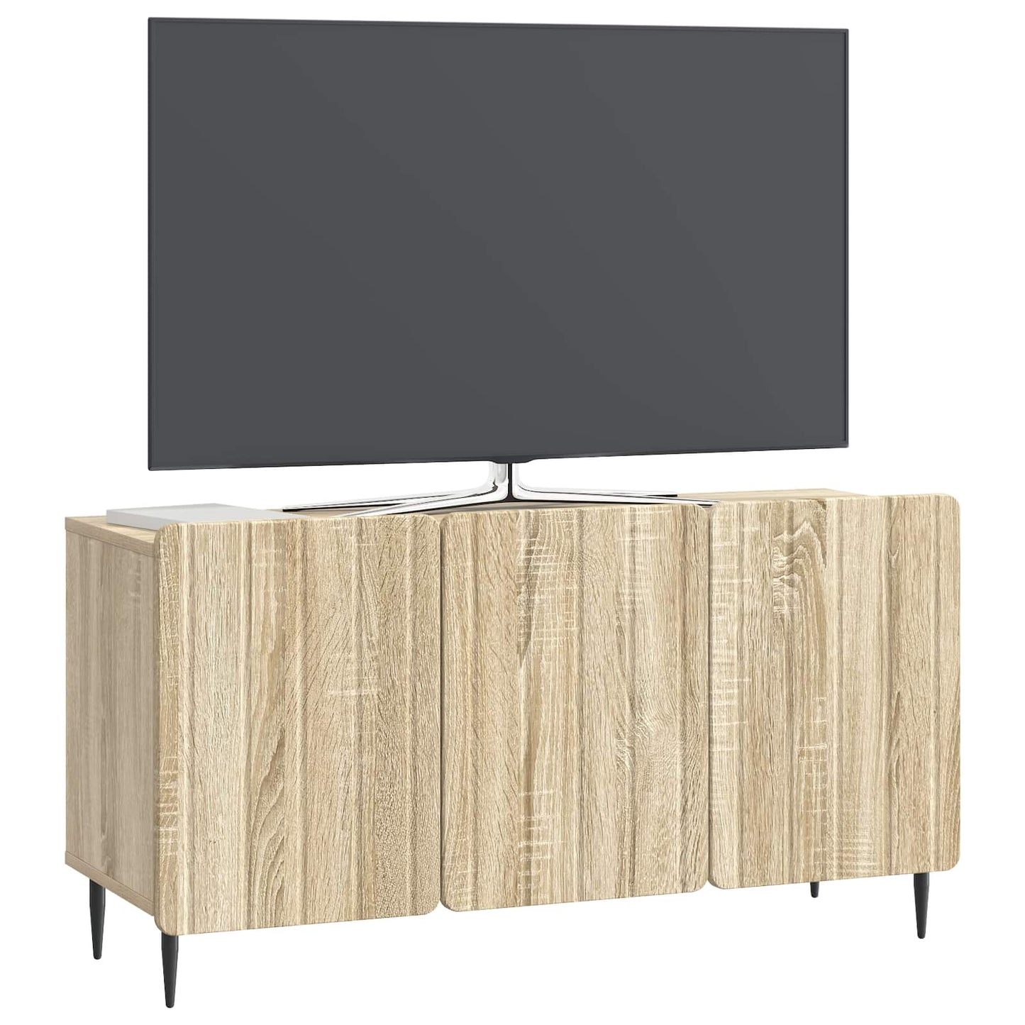 TV szekrény Sonoma Tölgy 99 x 34,5 x 52 cm Szerelt Fa