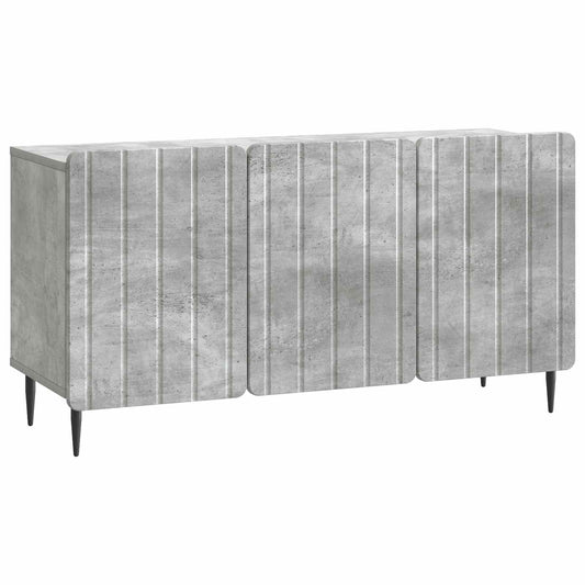 TV szekrény Betonszürke 99 x 34,5 x 52 cm Szerelt Fa