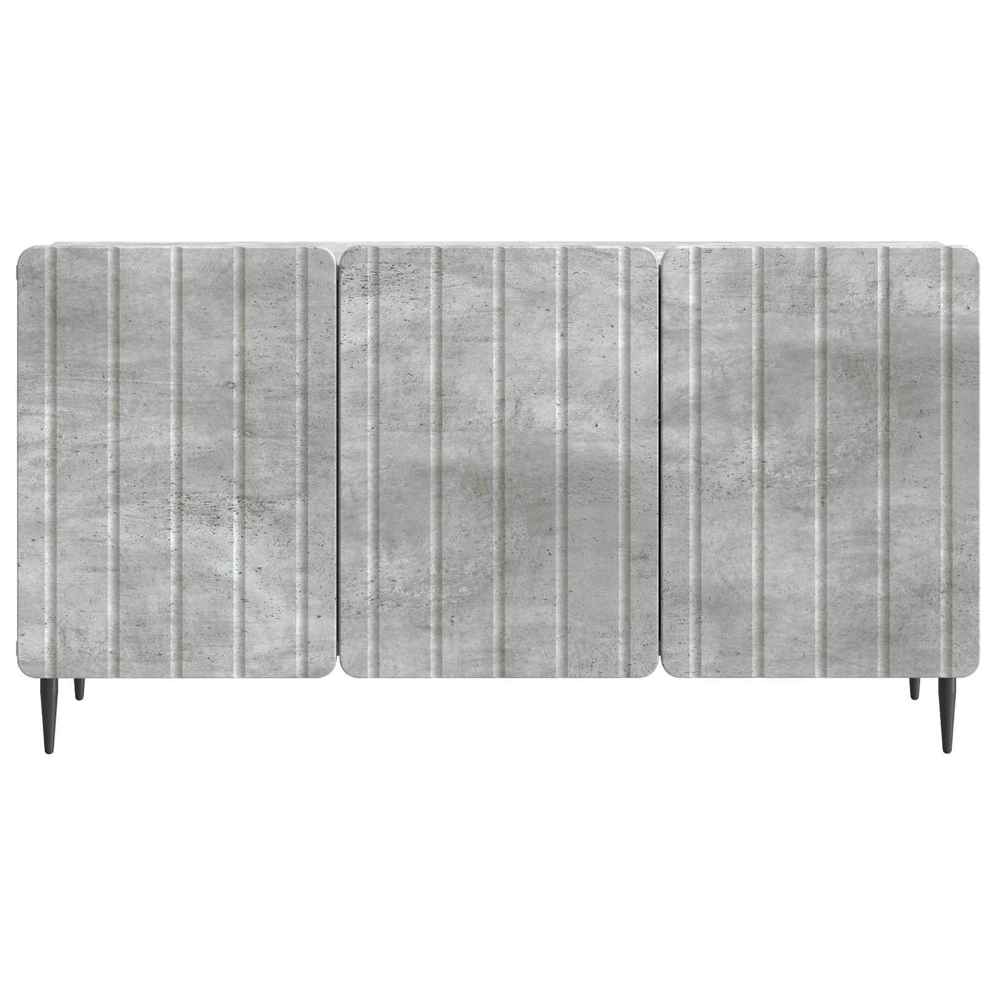 TV szekrény Betonszürke 99 x 34,5 x 52 cm Szerelt Fa