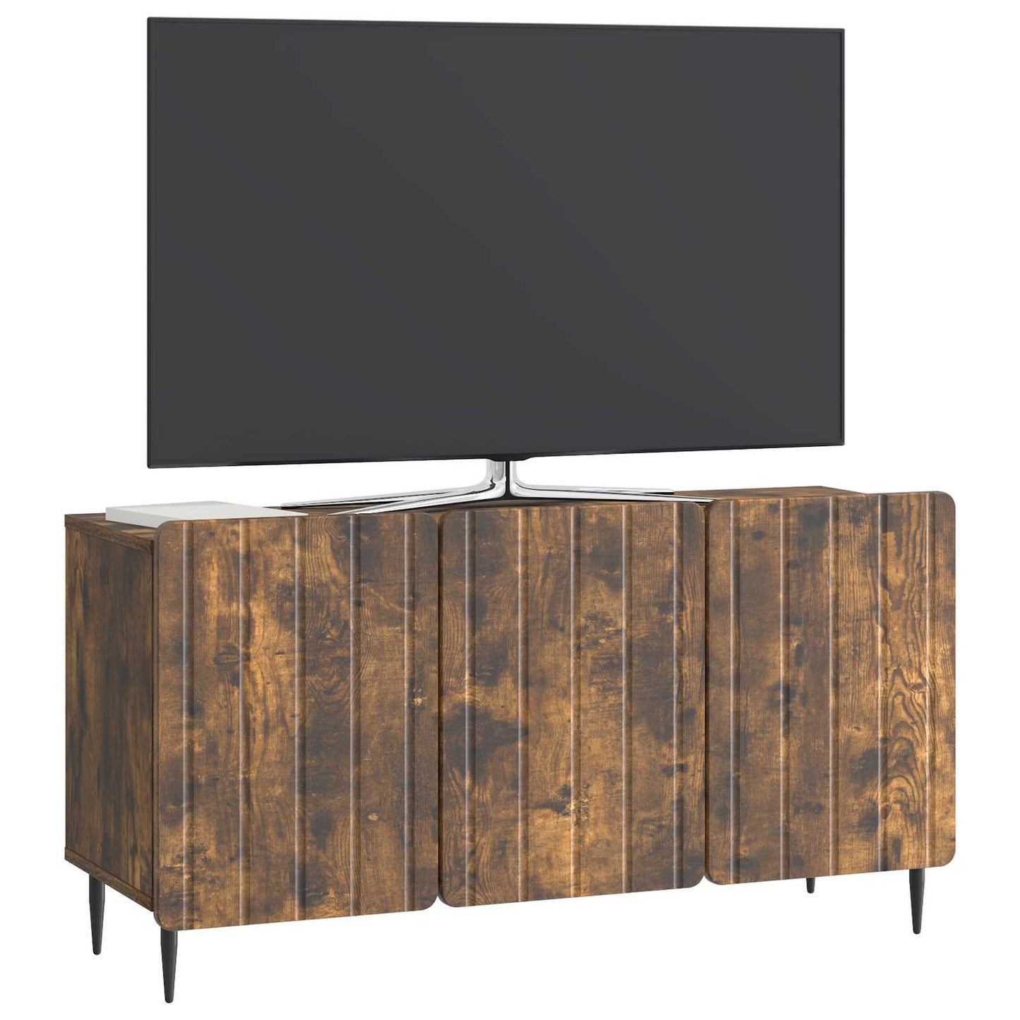 TV szekrény Füstös Tölgy 99 x 34,5 x 52 cm Szerelt Fa