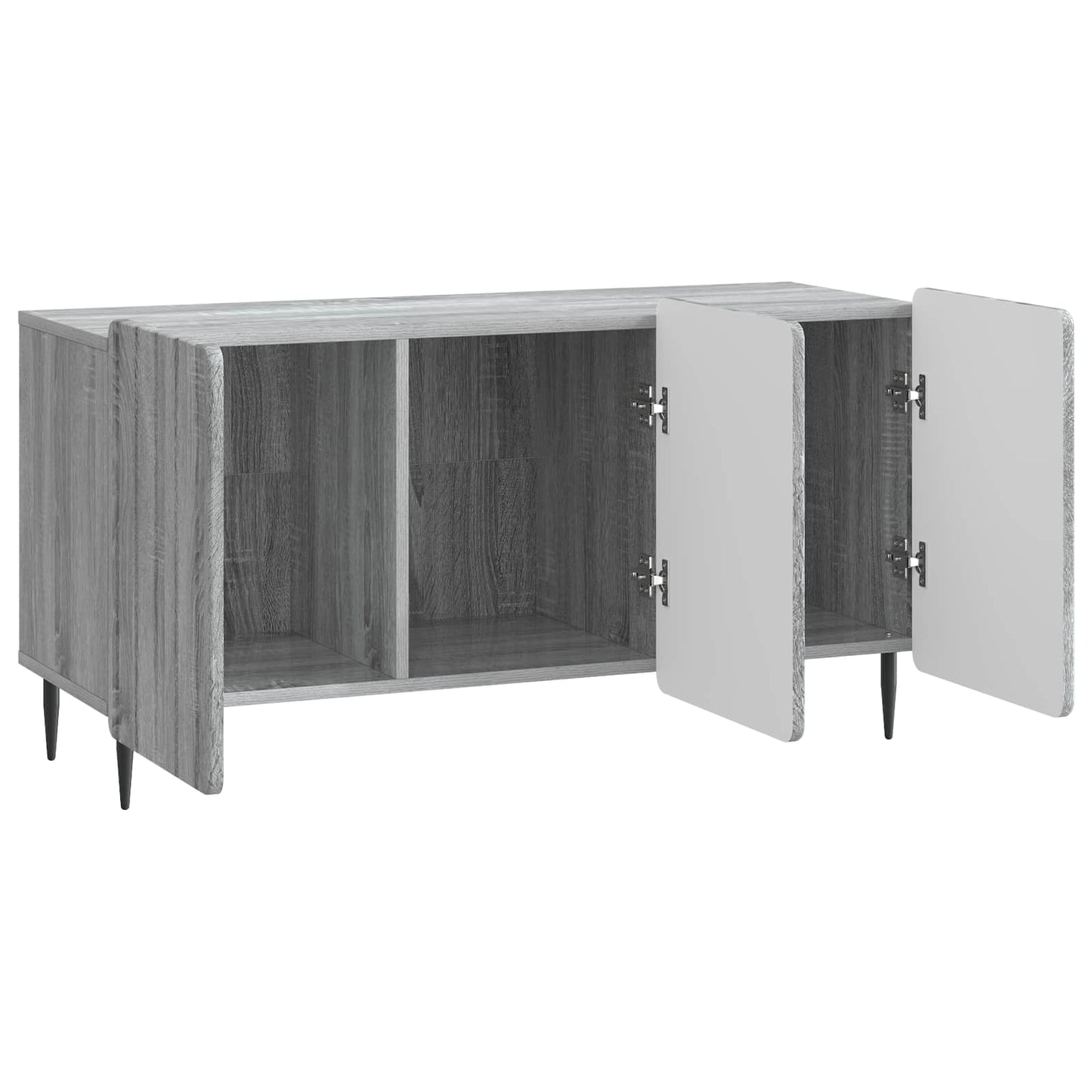 TV szekrény Szürke Sonoma 99 x 34,5 x 52 cm Szerelt Fa