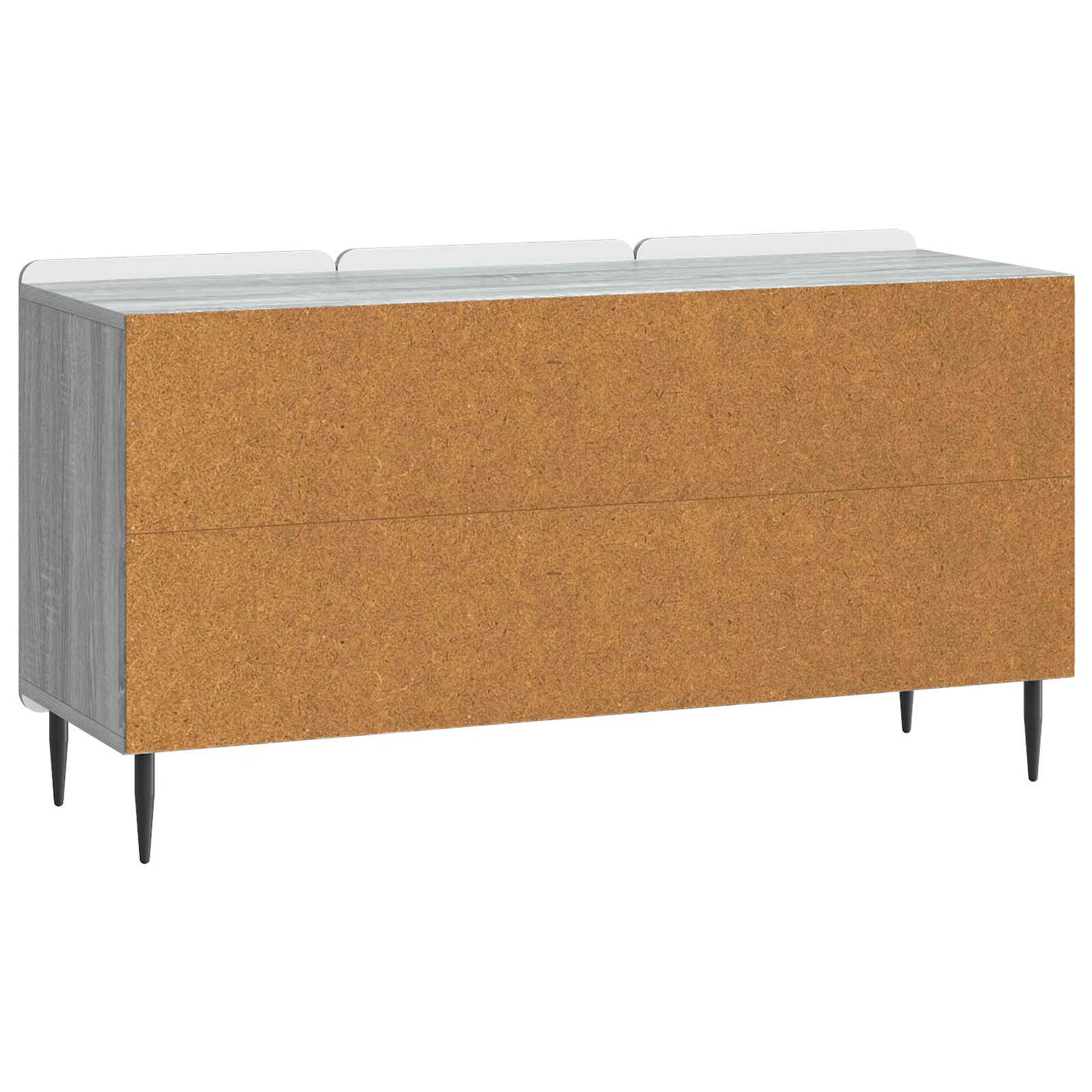 TV szekrény Szürke Sonoma 99 x 34,5 x 52 cm Szerelt Fa
