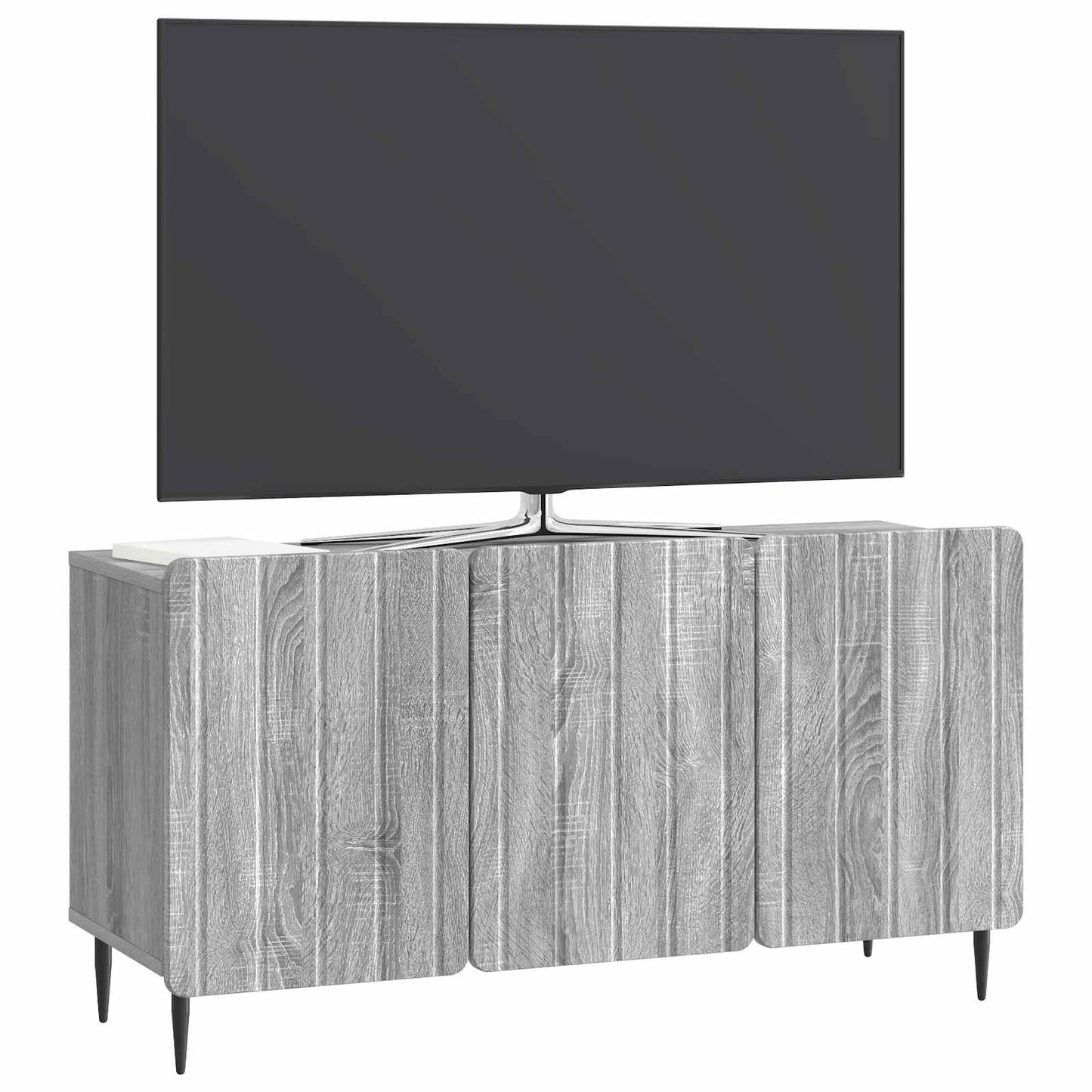 TV szekrény Szürke Sonoma 99 x 34,5 x 52 cm Szerelt Fa