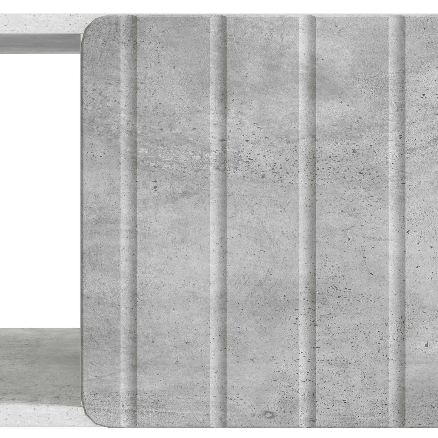 Dohányzóasztal Betonszürke 90 x 50 x 40 cm Szerelt Fa