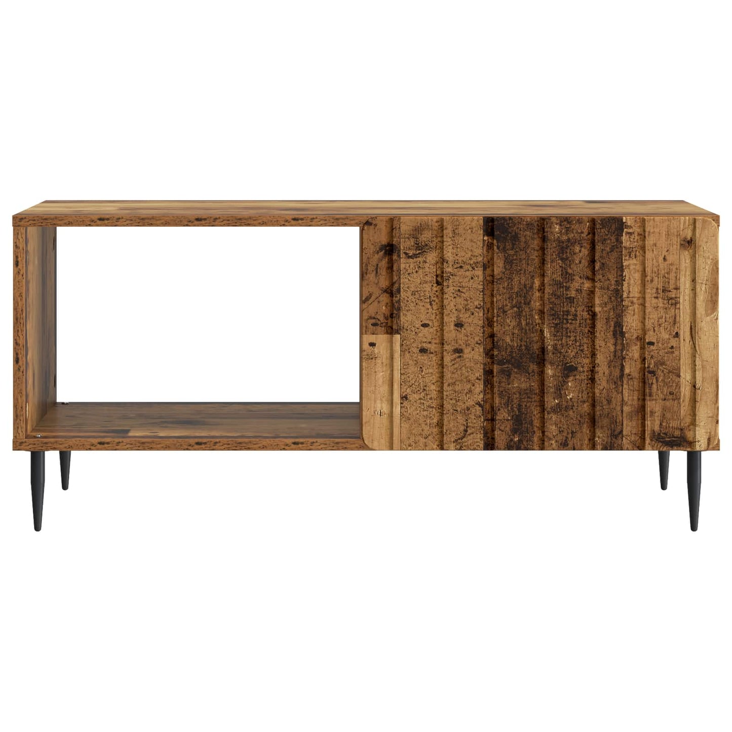 Dohányzóasztal Antik Fa 90 x 50 x 40 cm Szerelt Fa