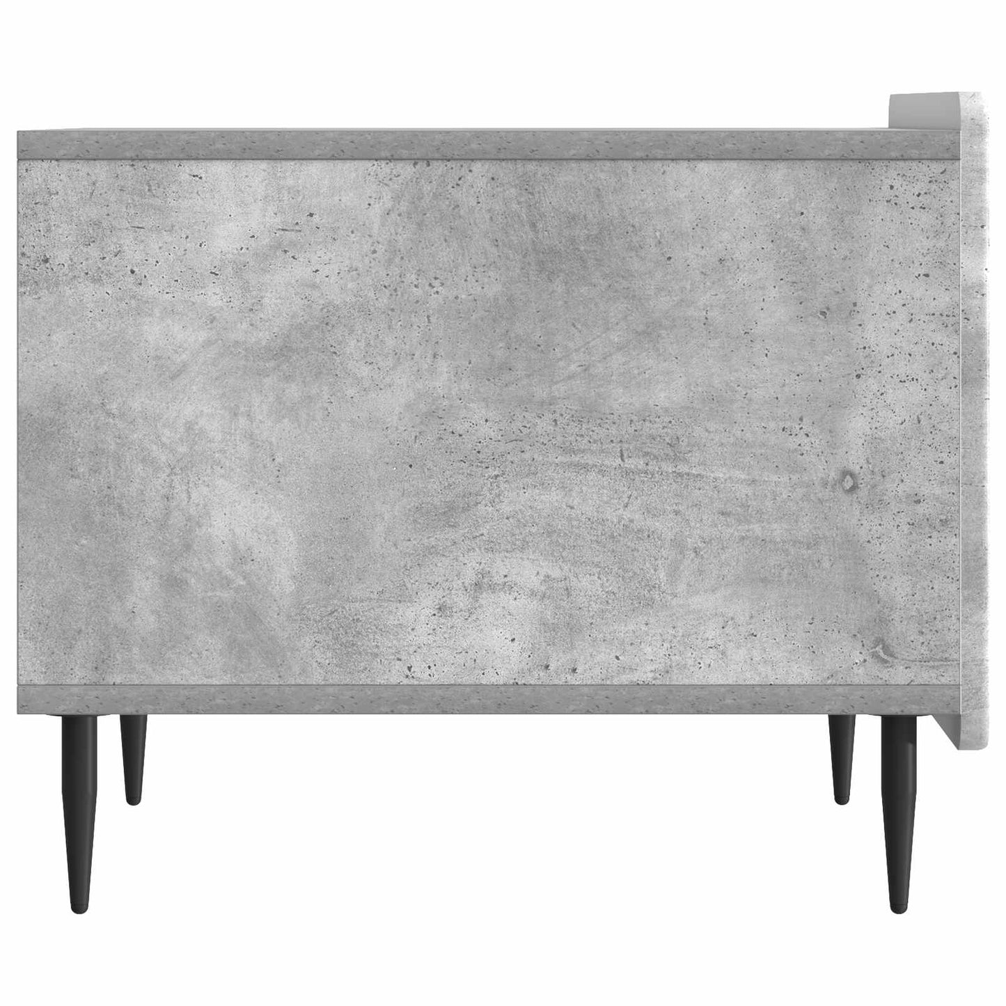 Dohányzóasztal fiókkal Betonszürke 49 x 50 x 42 cm Szerelt Fa