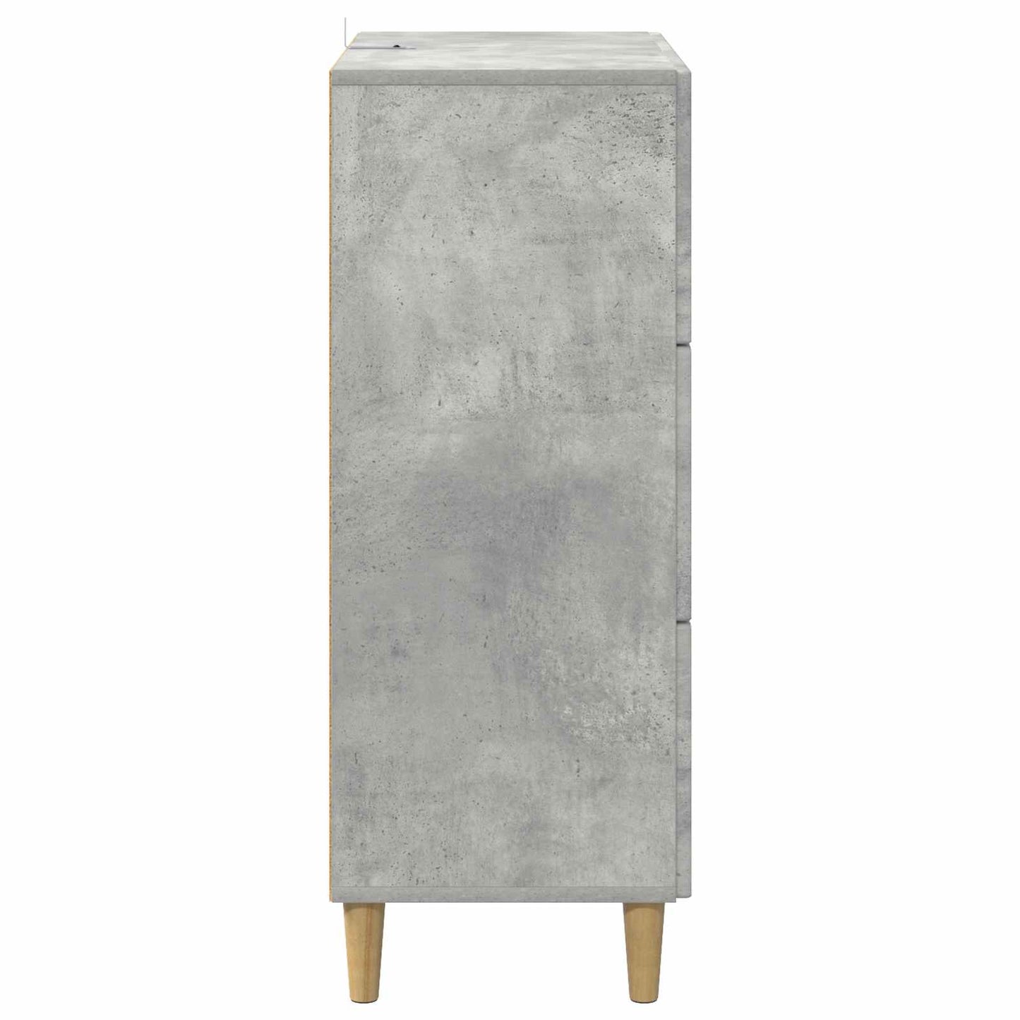 Fiókos szekrény Betonszürke 66 x 34,5 x 90 cm Szerelt Fa