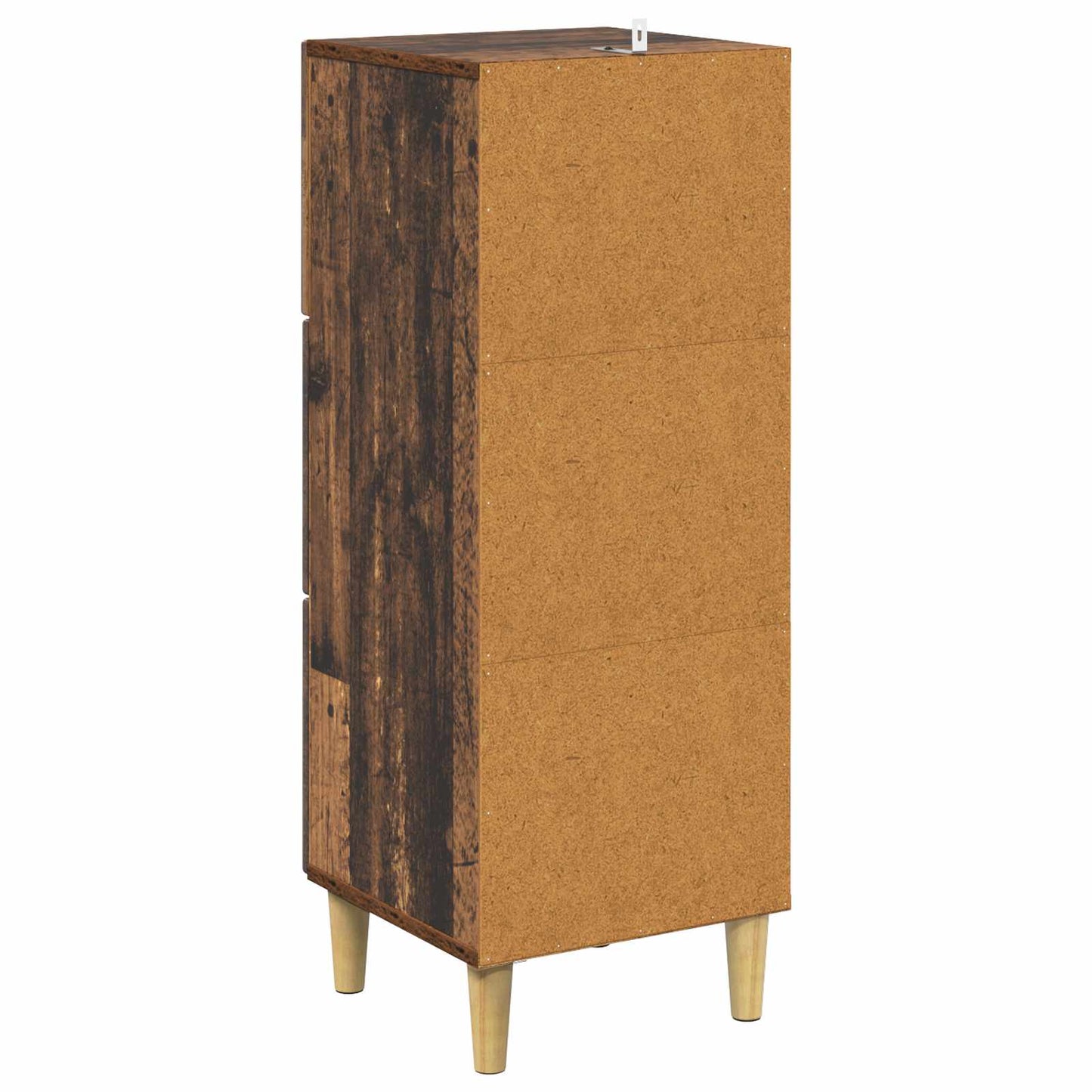 Fiókos szekrény Antik Fa 33 x 34,5 x 90 cm Szerelt Fa
