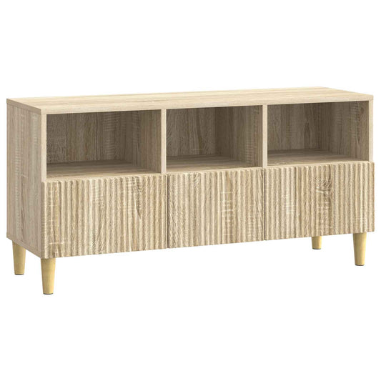 TV szekrény fiókkal Sonoma Tölgy 102 x 34,5 x 50 cm Szerelt Fa