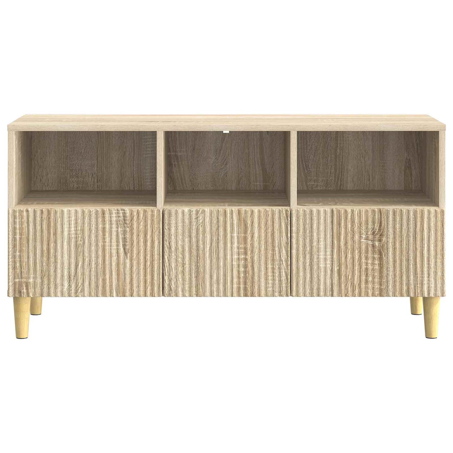 TV szekrény fiókkal Sonoma Tölgy 102 x 34,5 x 50 cm Szerelt Fa
