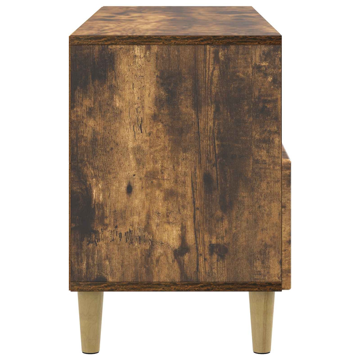 TV szekrény fiókkal Füstös Tölgy 102 x 34,5 x 50 cm Szerelt Fa
