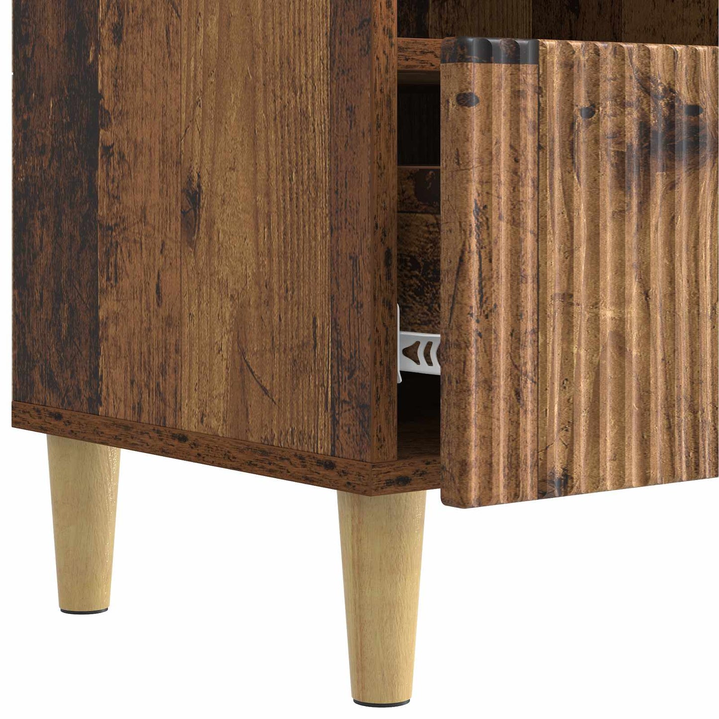 TV szekrény fiókkal Antik Fa 102 x 34,5 x 50 cm Szerelt Fa