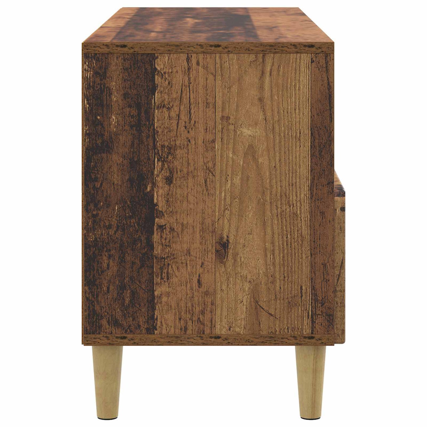 TV szekrény fiókkal Antik Fa 102 x 34,5 x 50 cm Szerelt Fa