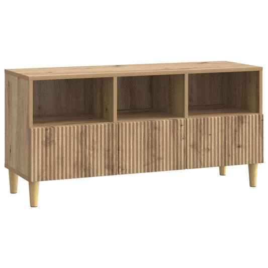TV szekrény Kézműves Tölgy 102 x 34,5 x 50 cm Szerelt Fa