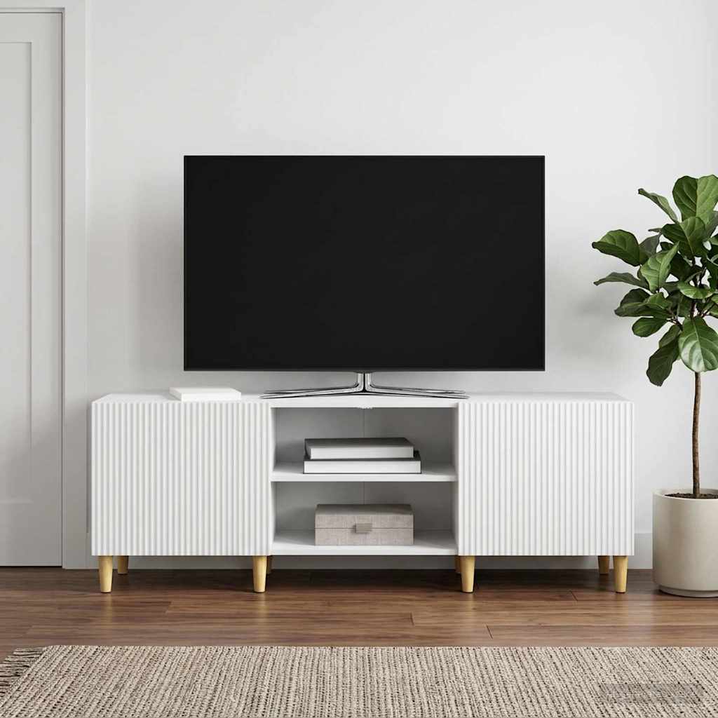 TV szekrény Fehér 150 x 31 x 50 cm Szerelt Fa