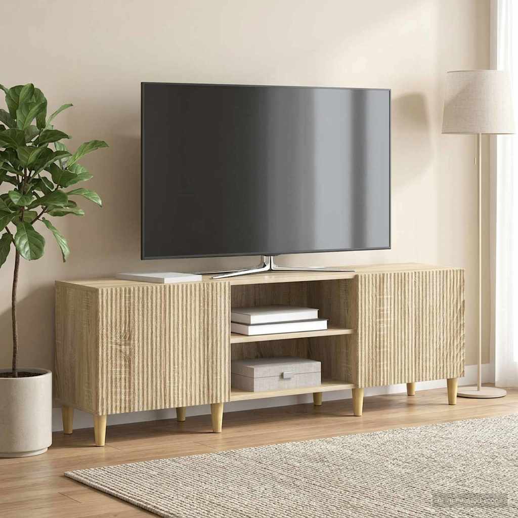 TV szekrény Sonoma Tölgy 150 x 31 x 50 cm Szerelt Fa
