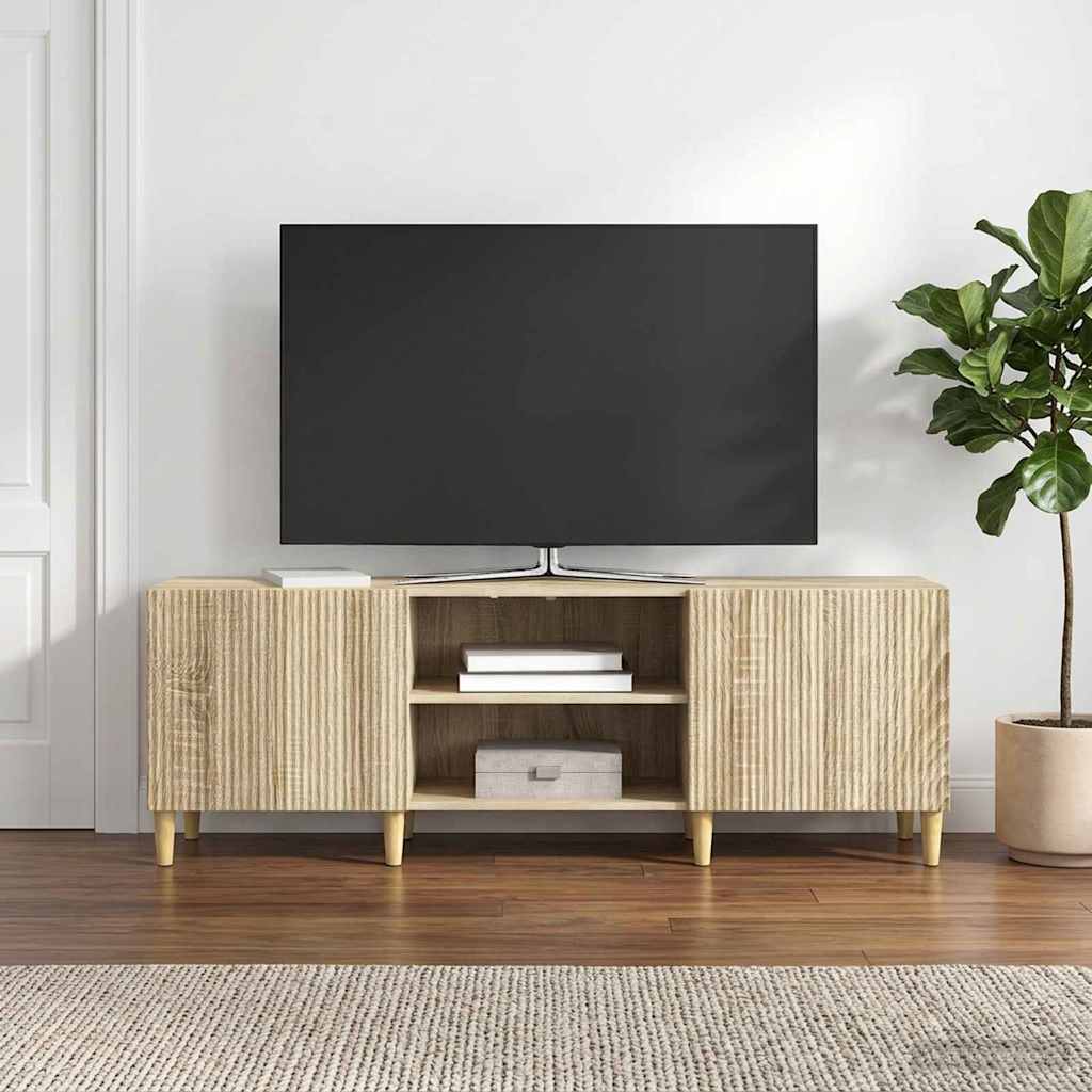 TV szekrény Sonoma Tölgy 150 x 31 x 50 cm Szerelt Fa