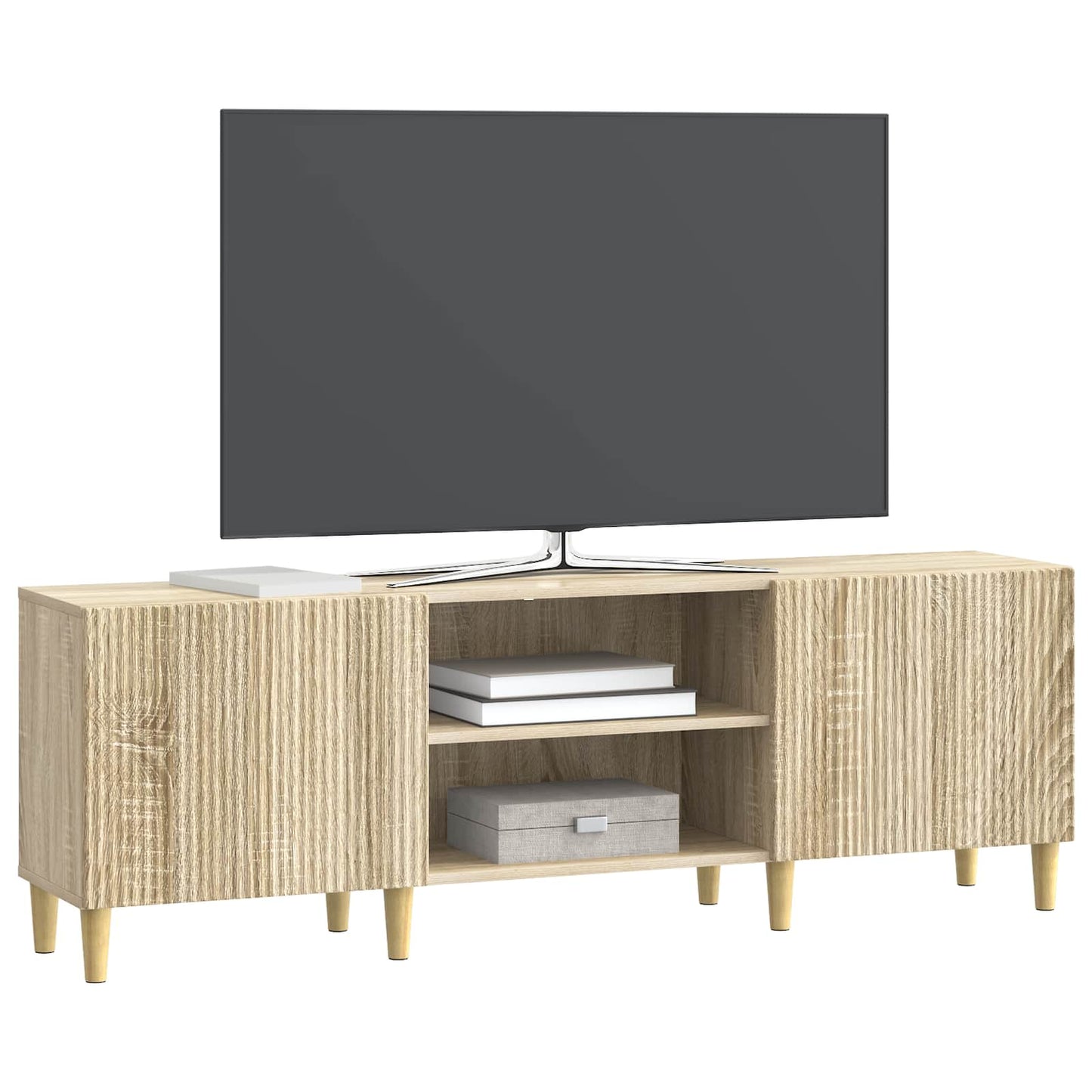 TV szekrény Sonoma Tölgy 150 x 31 x 50 cm Szerelt Fa