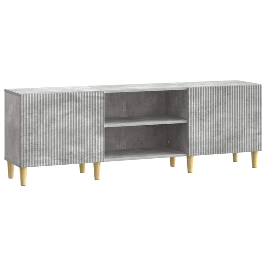 TV szekrény Betonszürke 150 x 31 x 50 cm Szerelt Fa