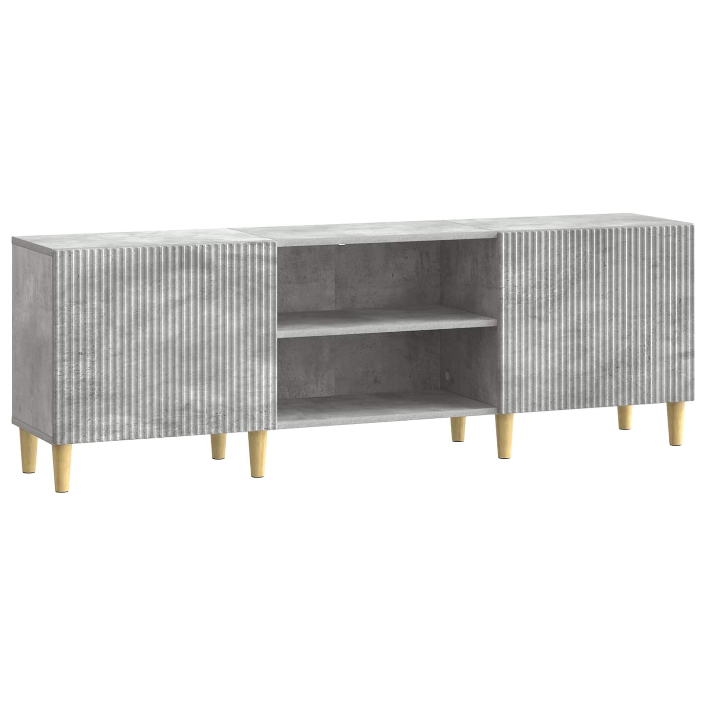 TV szekrény Betonszürke 150 x 31 x 50 cm Szerelt Fa