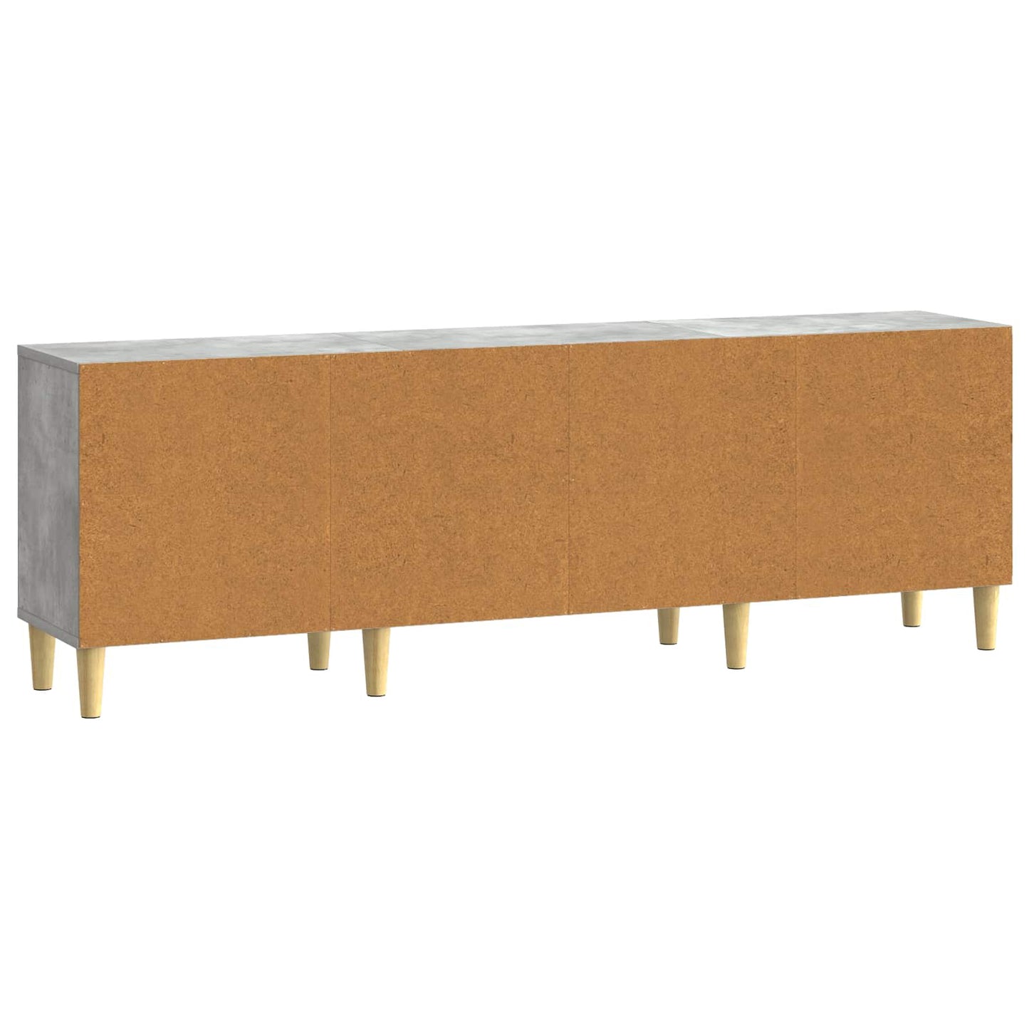 TV szekrény Betonszürke 150 x 31 x 50 cm Szerelt Fa