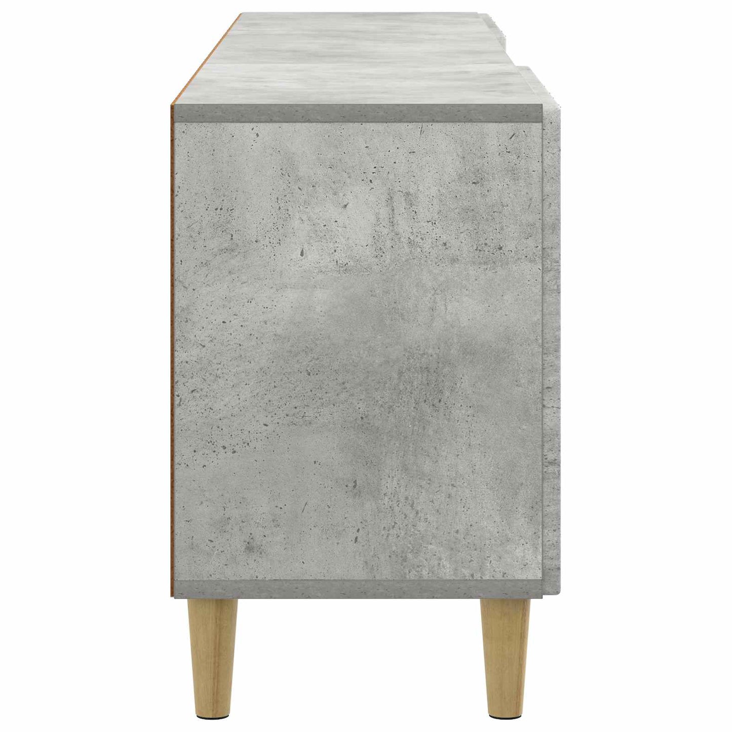 TV szekrény Betonszürke 150 x 31 x 50 cm Szerelt Fa