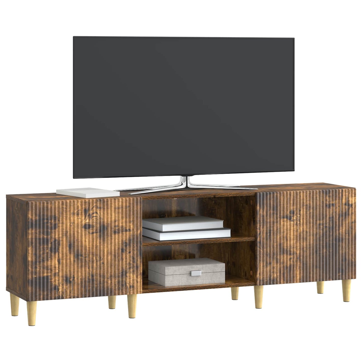TV szekrény Füstös Tölgy 150 x 31 x 50 cm Szerelt Fa