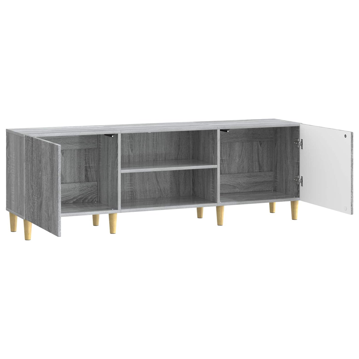 TV szekrény Szürke Sonoma 150 x 31 x 50 cm Szerelt Fa