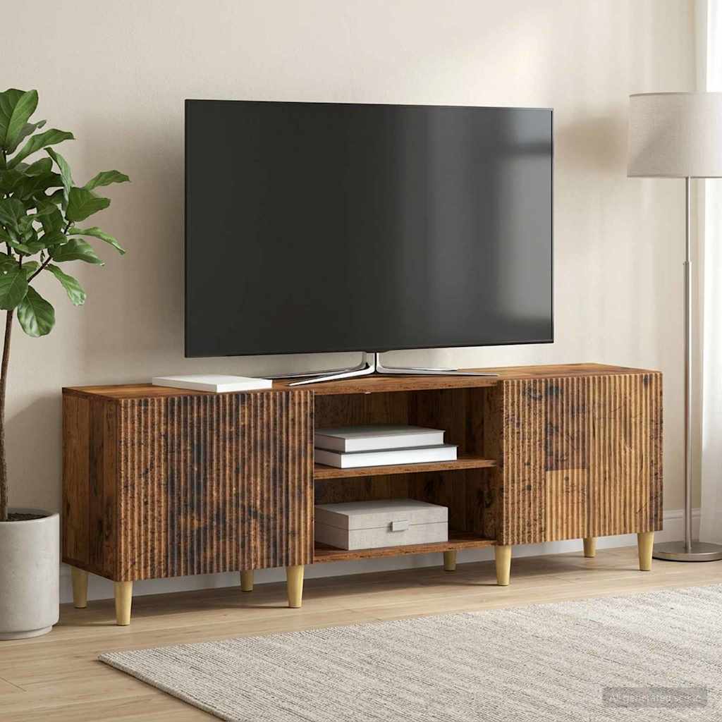 TV szekrény Antik Fa 150 x 31 x 50 cm Szerelt Fa