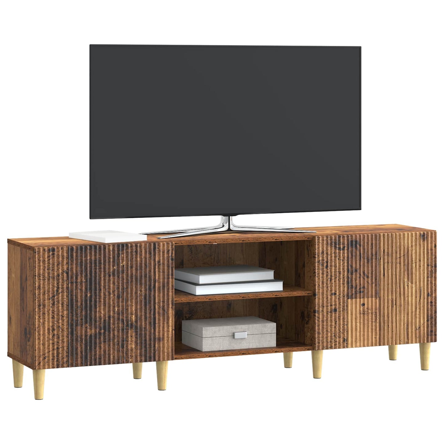 TV szekrény Antik Fa 150 x 31 x 50 cm Szerelt Fa