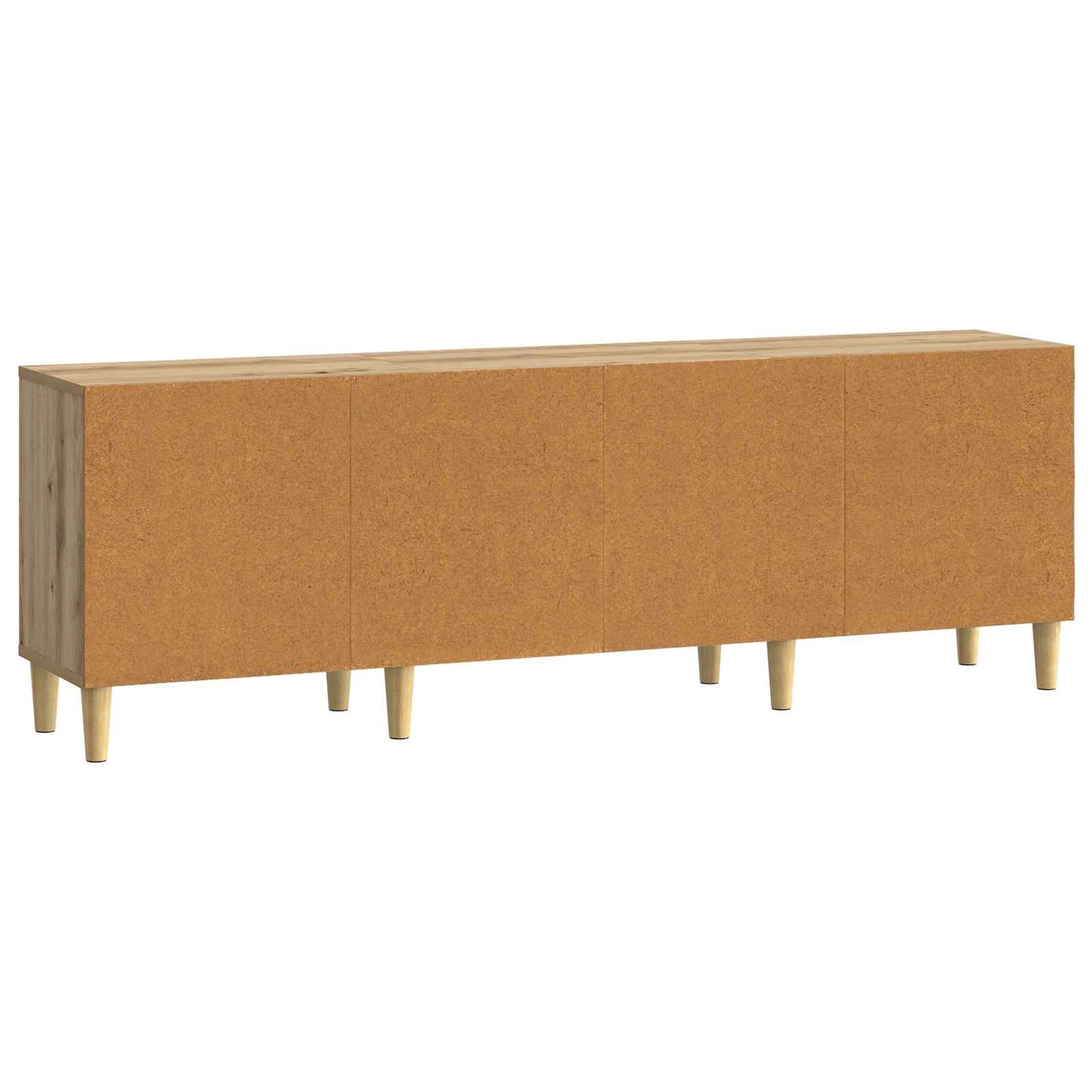 TV szekrény 150 x 31 x 50 cm Kézműves Tölgy Szerelt Fa