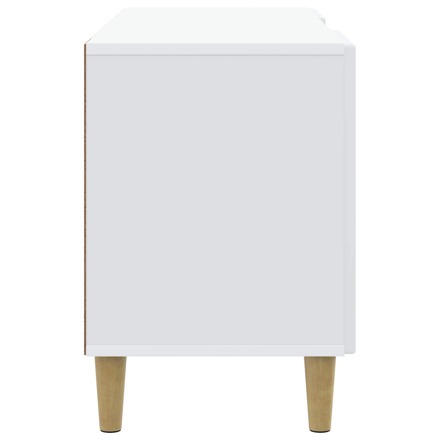 TV szekrény Fehér 102 x 34,5 x 50 cm Szerelt Fa