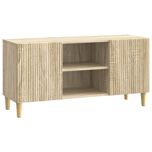 TV szekrény Sonoma Tölgy 102 x 34,5 x 50 cm Szerelt Fa