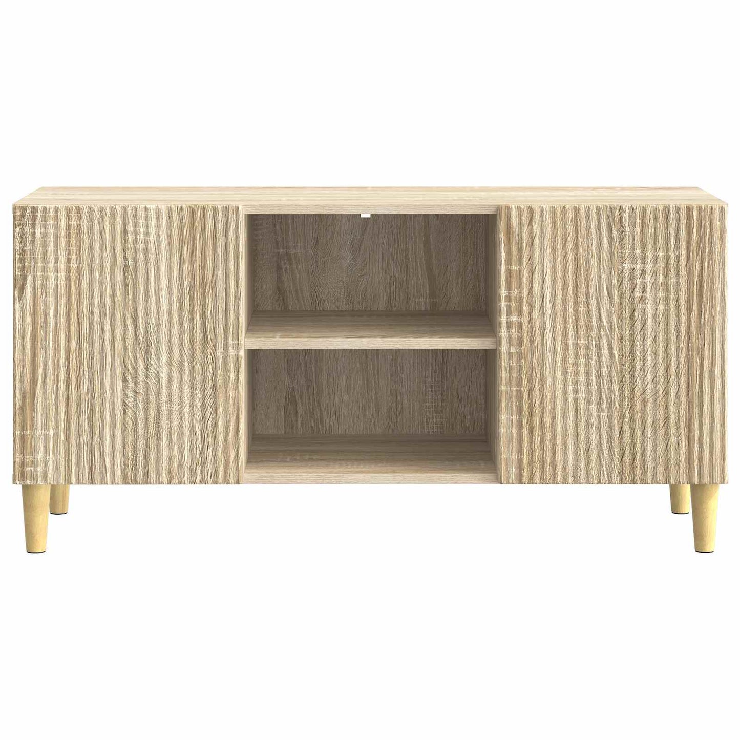 TV szekrény Sonoma Tölgy 102 x 34,5 x 50 cm Szerelt Fa