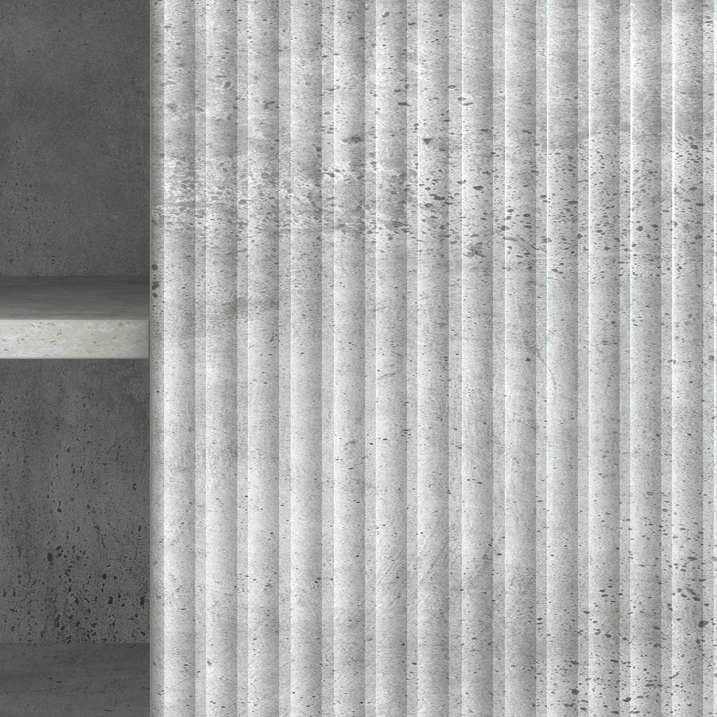 TV szekrény Betonszürke 102 x 34,5 x 50 cm Szerelt Fa